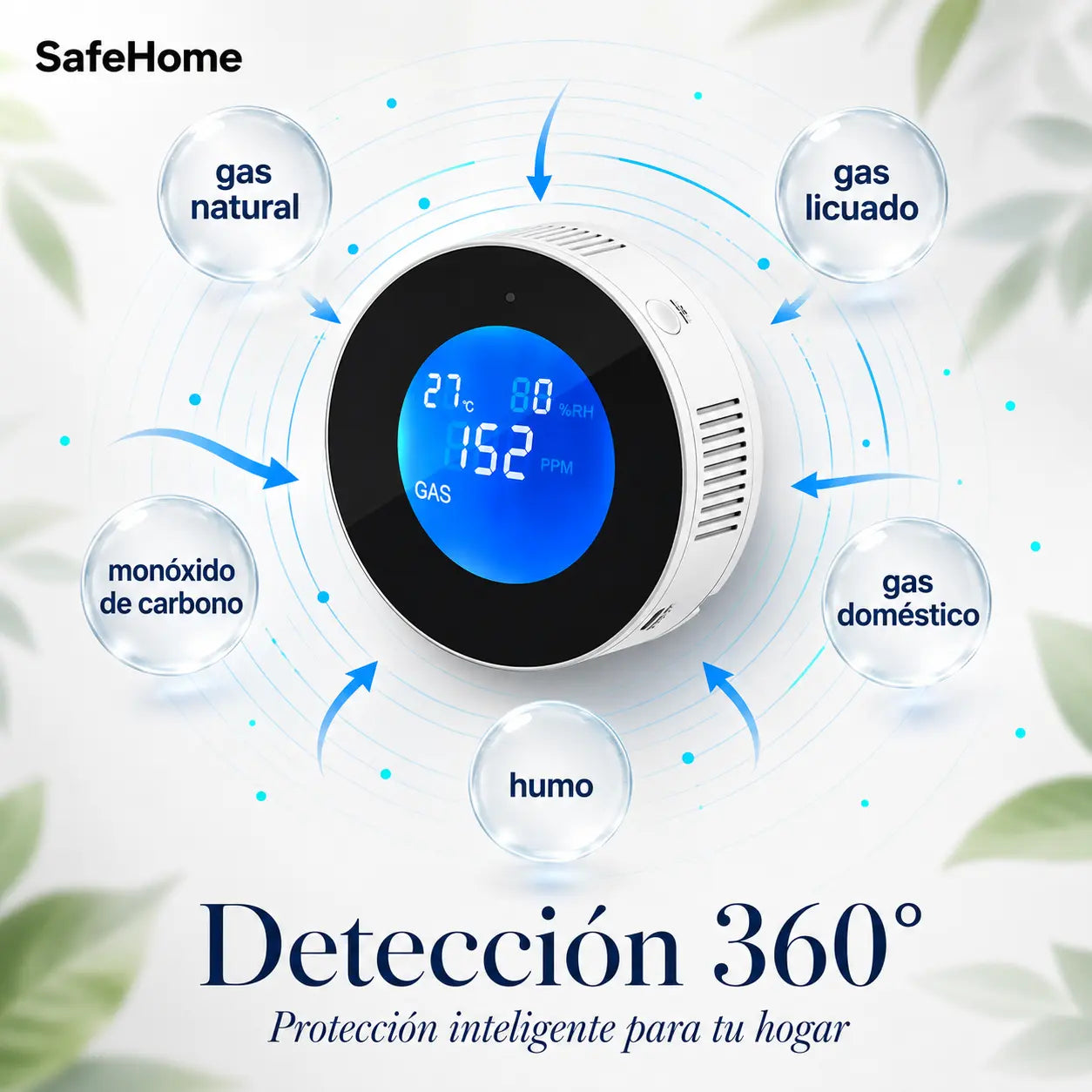 GasGuard™ | Sensor Detector de Gas