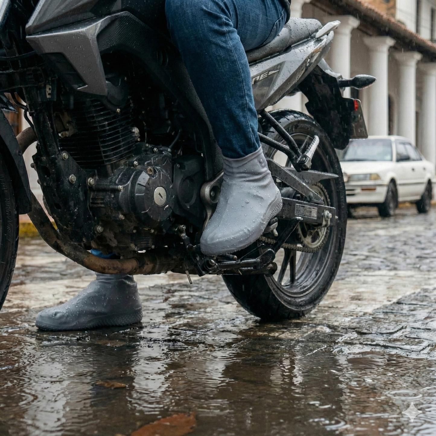 DryStep™ Pro: Blindaje Impermeable & Antideslizante para Zapatos