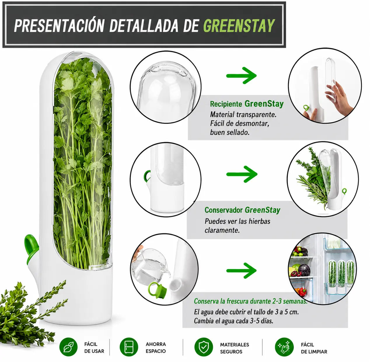 GreenStay™ | Conservador de Vegetales