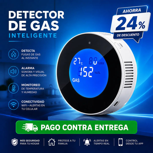 GasGuard™ | Sensor Detector de Gas
