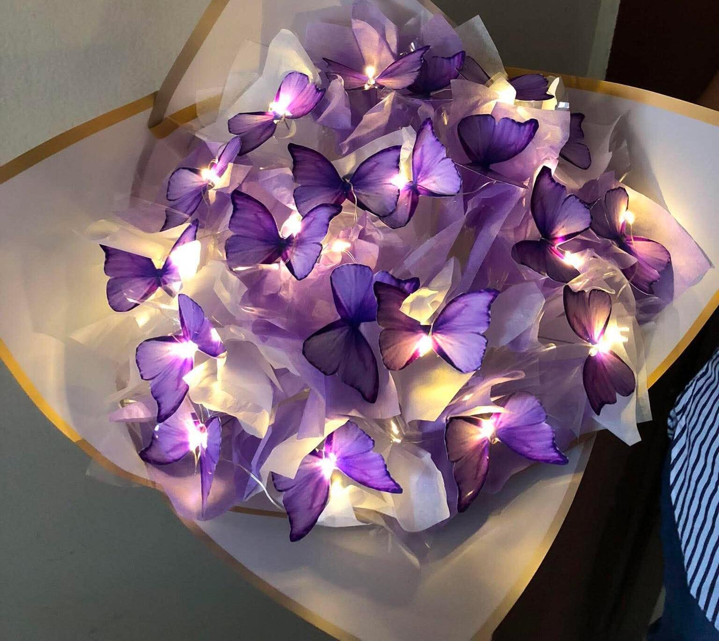 EternaLuz | Ramo de Mariposas Luminosas (20 mariposas)