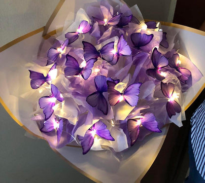 EternaLuz | Ramo de Mariposas Luminosas (20 mariposas)