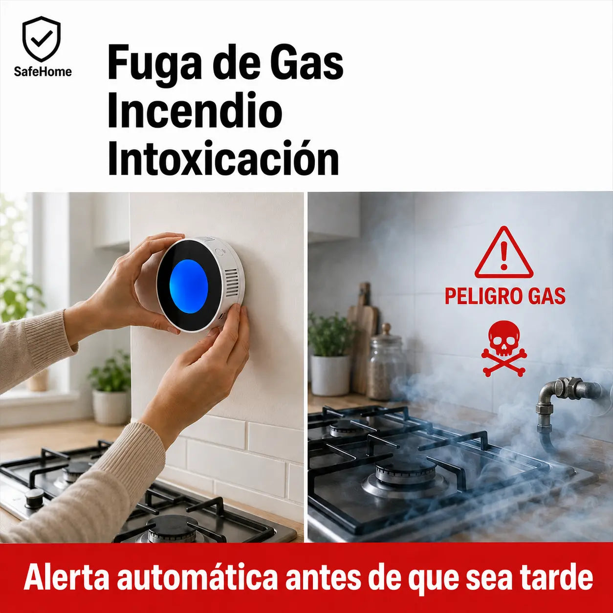 GasGuard™ | Sensor Detector de Gas
