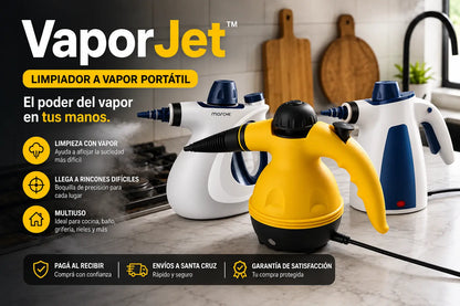 VaporJet™ | Limpiador a Vapor Portátil