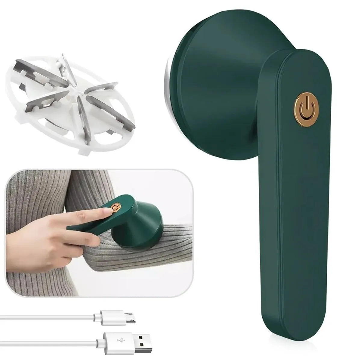 LintMaster Pro™ Quita Pelusas Inteligente