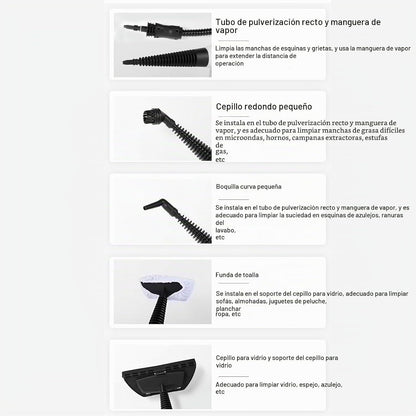 VaporJet™ | Limpiador a Vapor Portátil