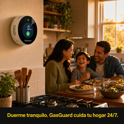 GasGuard™ | Sensor Detector de Gas