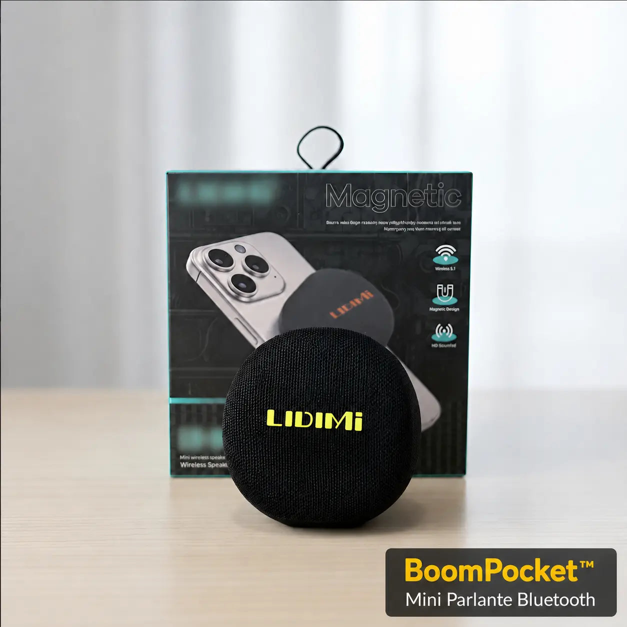 BoomPocket™ Mini Parlante Bluetooth