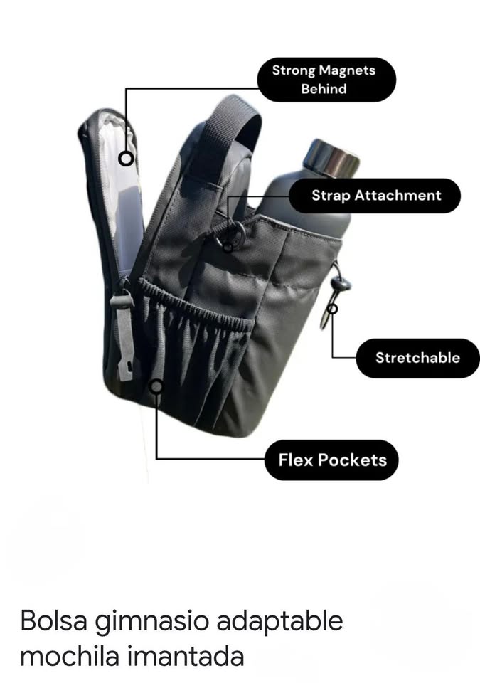MagFit Bag | Bolso Magnético para Gym