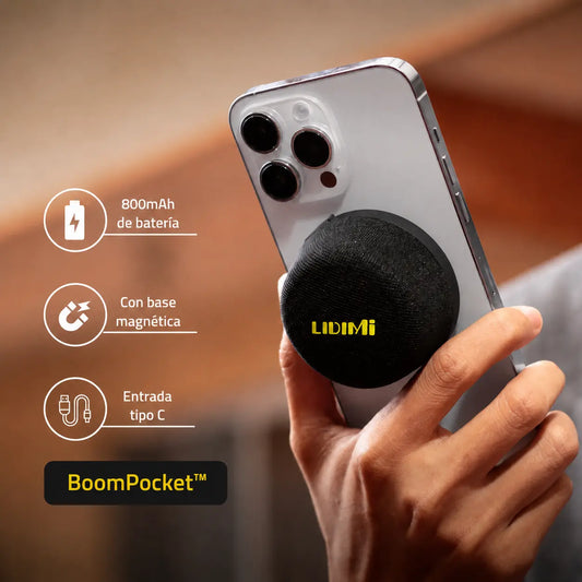 BoomPocket™ Mini Parlante Bluetooth