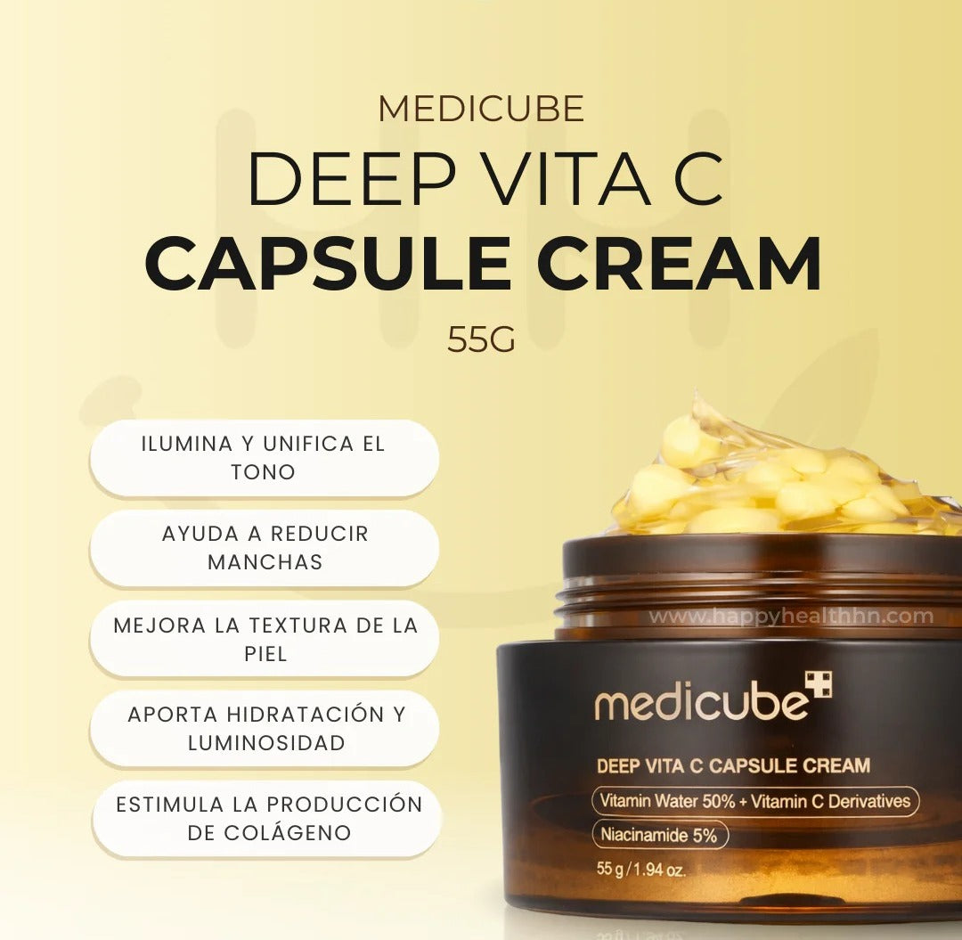 VitaCaps™ | Crema Cápsula Activadora de Vitamina C