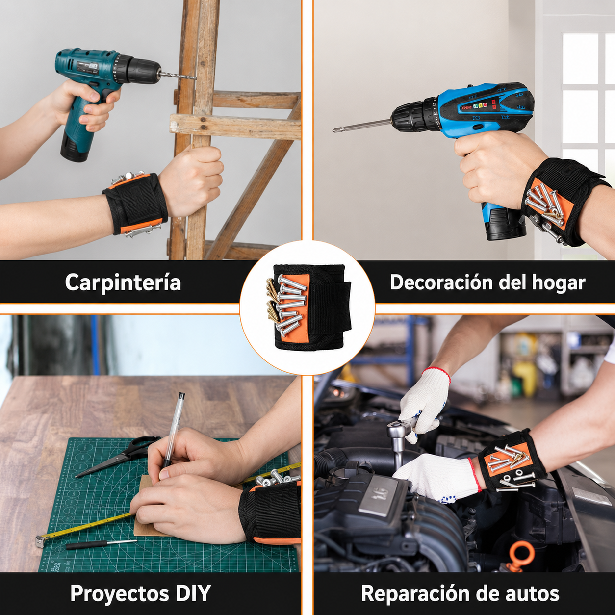 HandyBand™ | Muñequera Magnetica