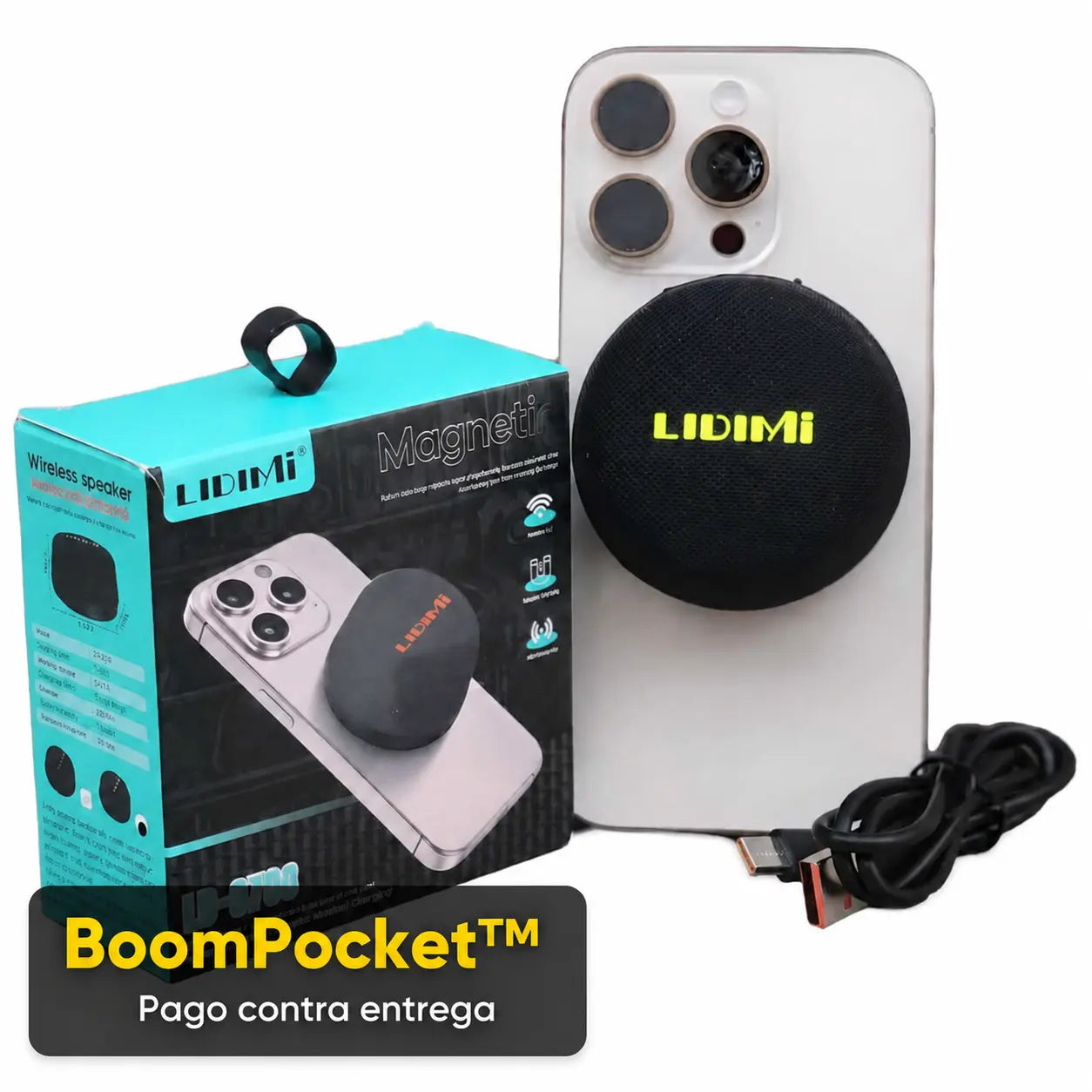 BoomPocket™ Mini Parlante Bluetooth