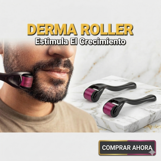 DermaLuxe – Rodillo de Microagujas Premium