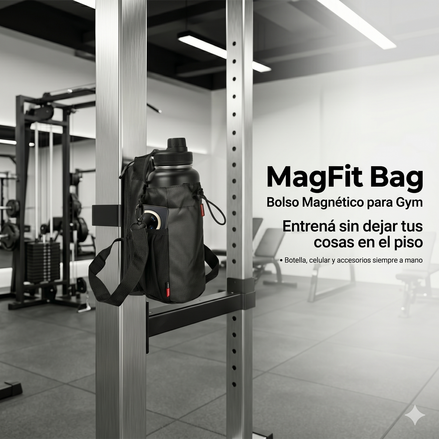 MagFit Bag | Bolso Magnético para Gym