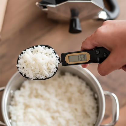 NutriScale™ Pro: Cuchara de Medición Inteligente con Pantalla