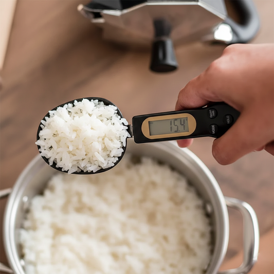 NutriScale™ Pro: Cuchara de Medición Inteligente con Pantalla