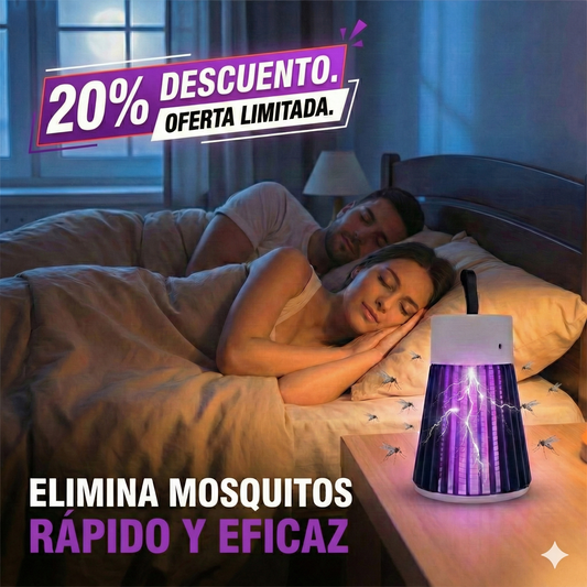 Lámpara Mata Mosquitos Anti-Dengue: Tecnología UV Silenciosa y Sin Químicos