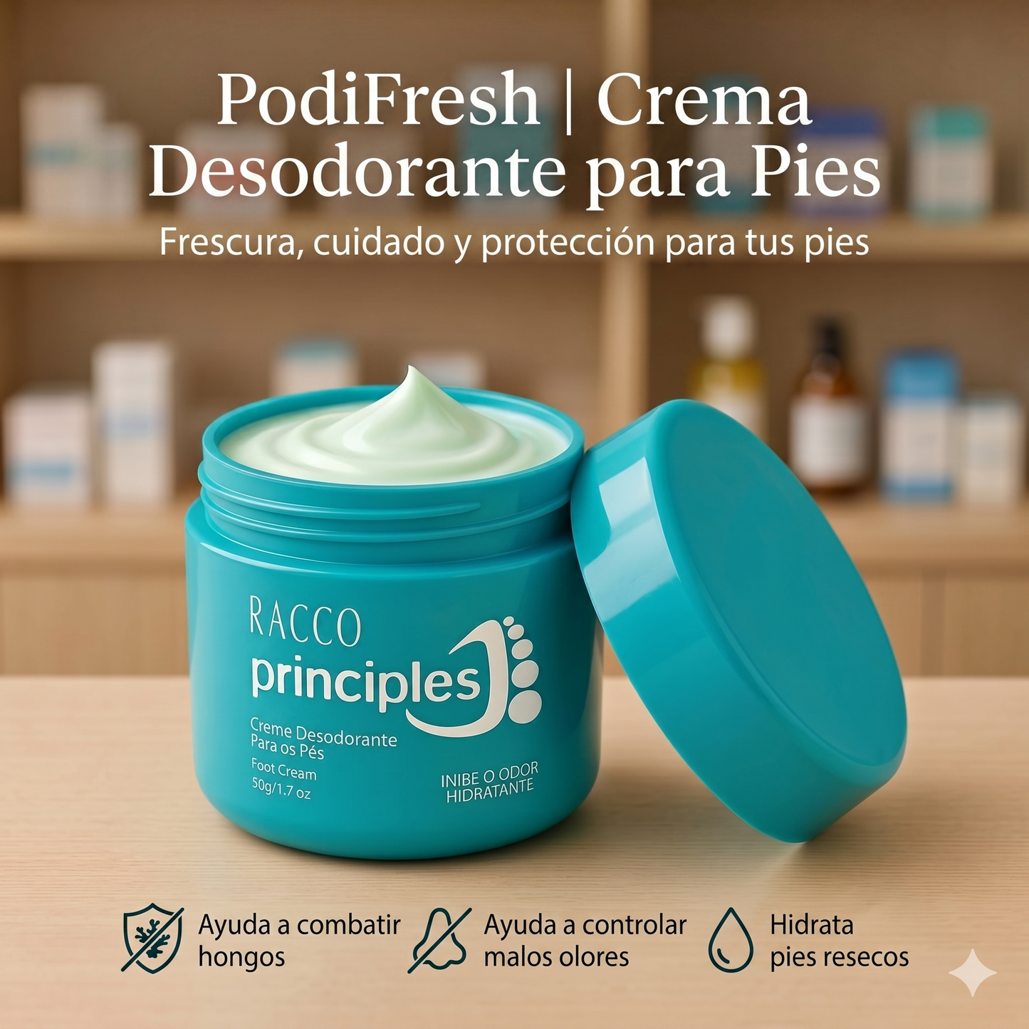 PodiFresh | Crema Desodorante para Pies