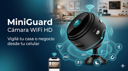 MiniGuard | Cámara WiFi HD