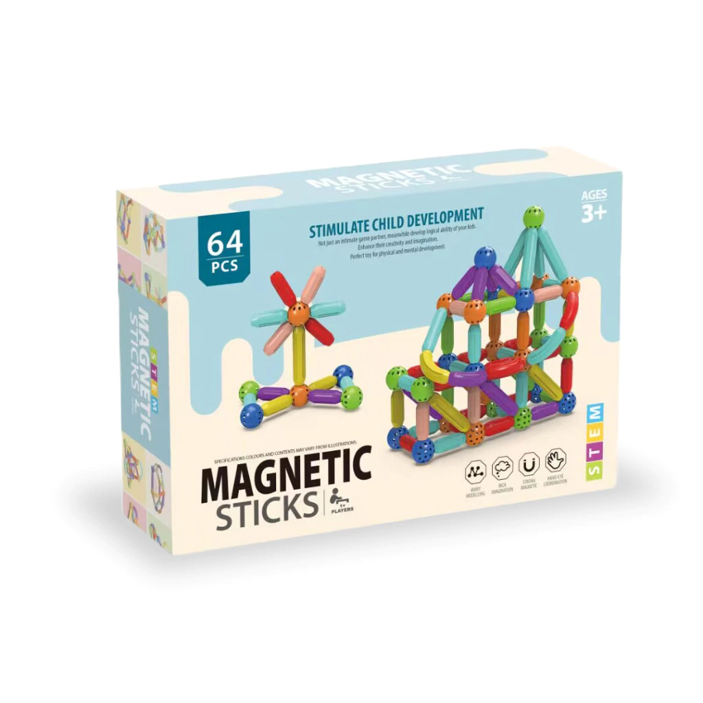 MagniKids 3D: Kit de Construcción Magnética Educativo con bloques y Esferas