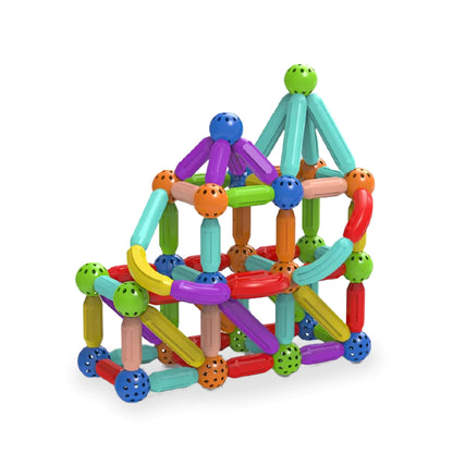 MagniKids 3D: Kit de Construcción Magnética Educativo con bloques y Esferas